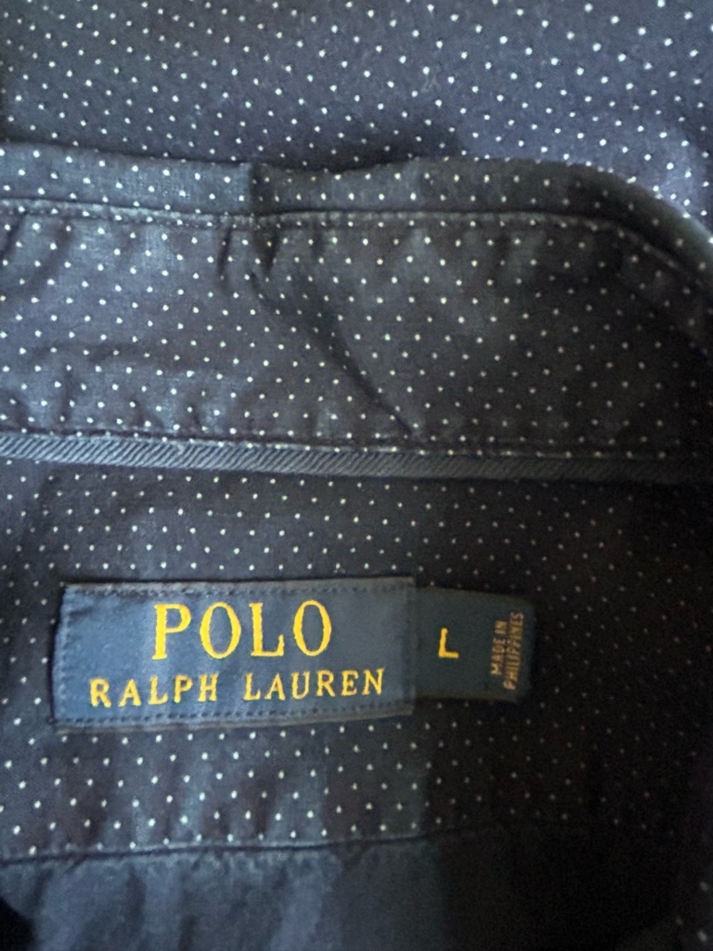 Polo Ralph Lauren Navy Long Sleeve Button Down Shirt - Picture 3 of 8